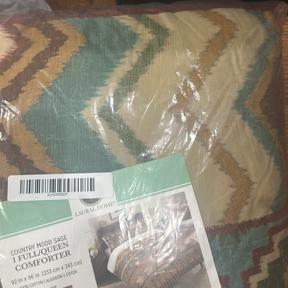 Laurel Home Country Mood Sage Southwest Comforter - Picture 8 of 10